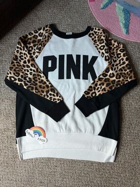 PINK CHEETAH CREW (XS) RARE